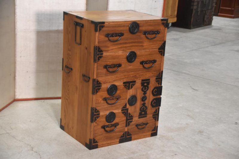 Narrow Antique Clothing Chest Width:610mm - Image 3