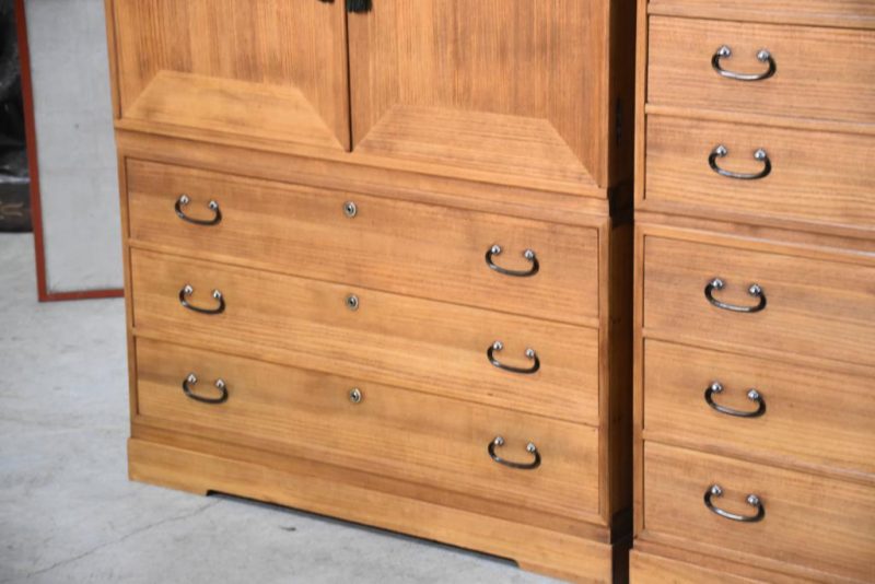 Side by Side Pair of Vintage Wedding Chests Width:1920mm - Image 14