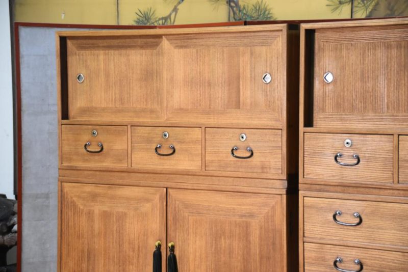 Side by Side Pair of Vintage Wedding Chests Width:1920mm - Image 12
