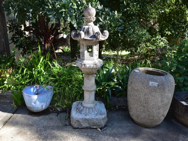 Vintage Garden Lantern from Kyoto Japan Height:1440mm