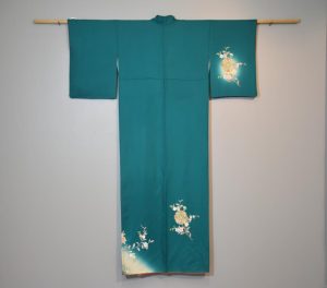 Japanese Traditional Silk Kimono