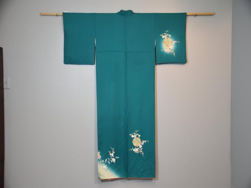Japanese Traditional Silk Kimono