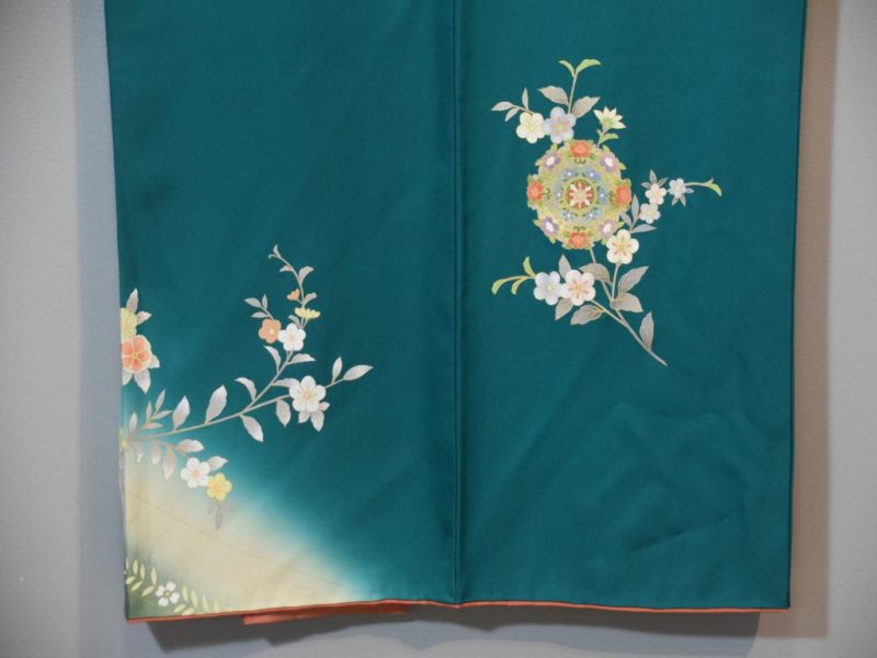 Japanese Traditional Silk Kimono - Image 2