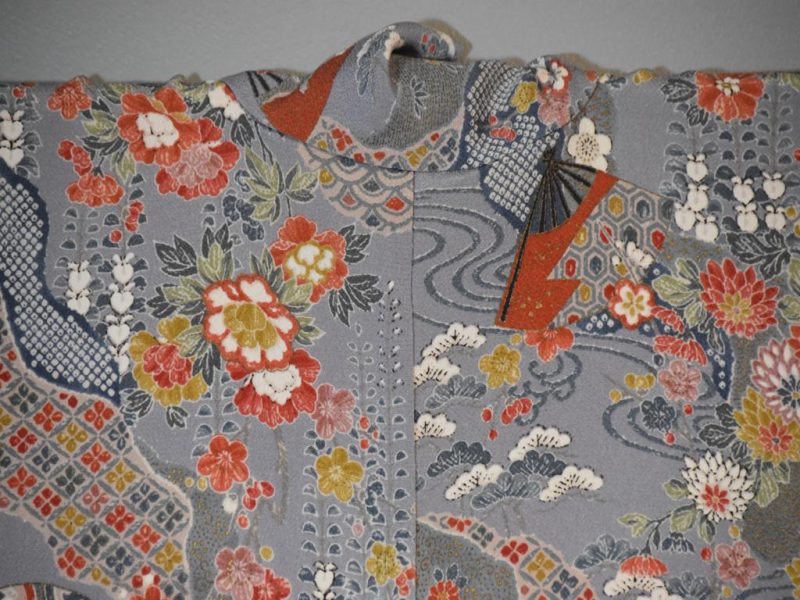 Japanese Traditional Silk Kimono - Image 10