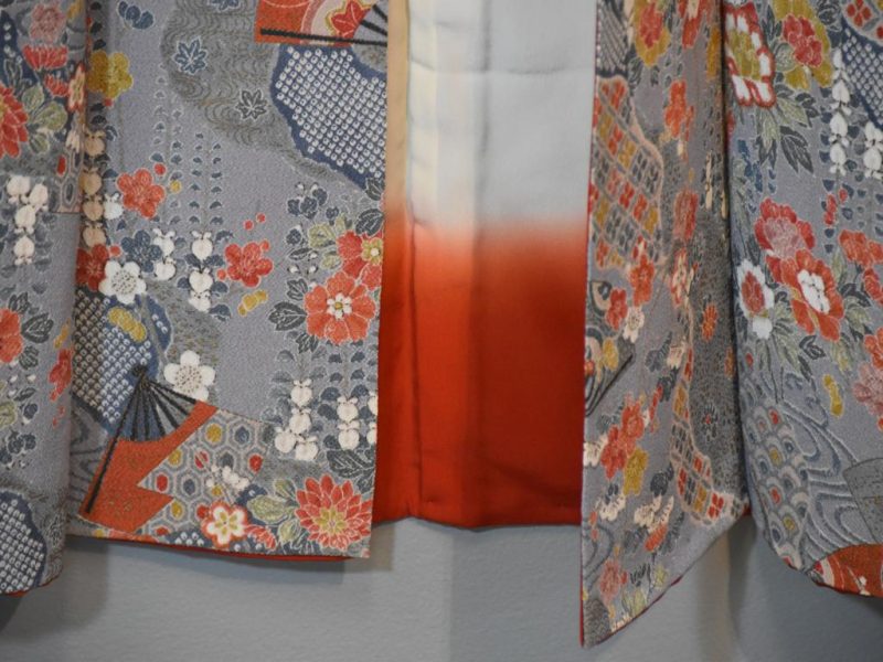 Japanese Traditional Silk Kimono - Image 4