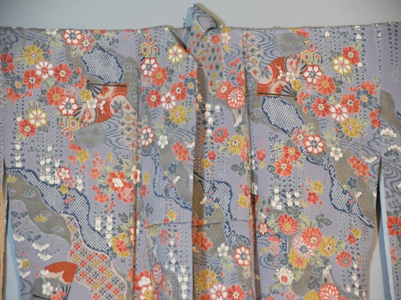 Japanese Traditional Silk Kimono - Image 3