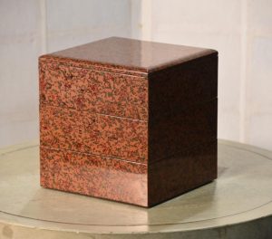 Wakasa Lacquer Stacking Food Box