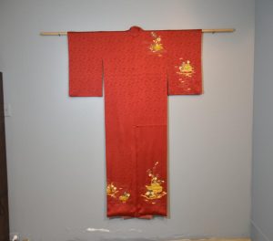 Jacquard Silk Kimono