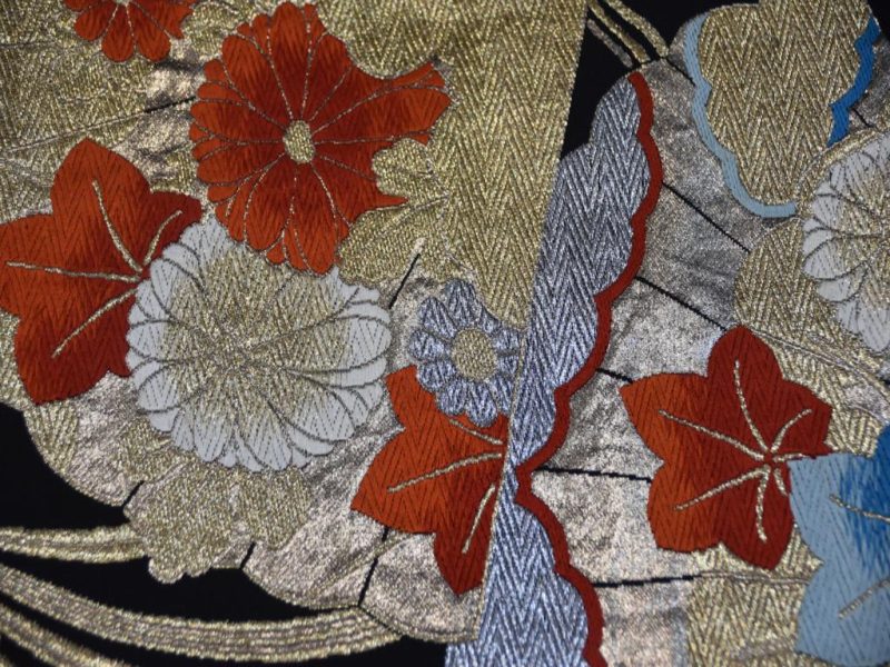 Japanese Brocade Obi - Image 7