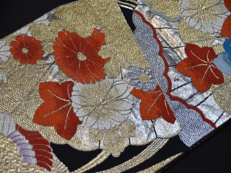Japanese Brocade Obi - Image 5