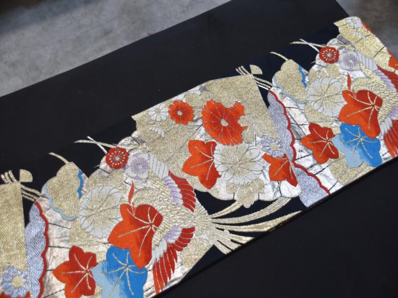 Japanese Brocade Obi - Image 4