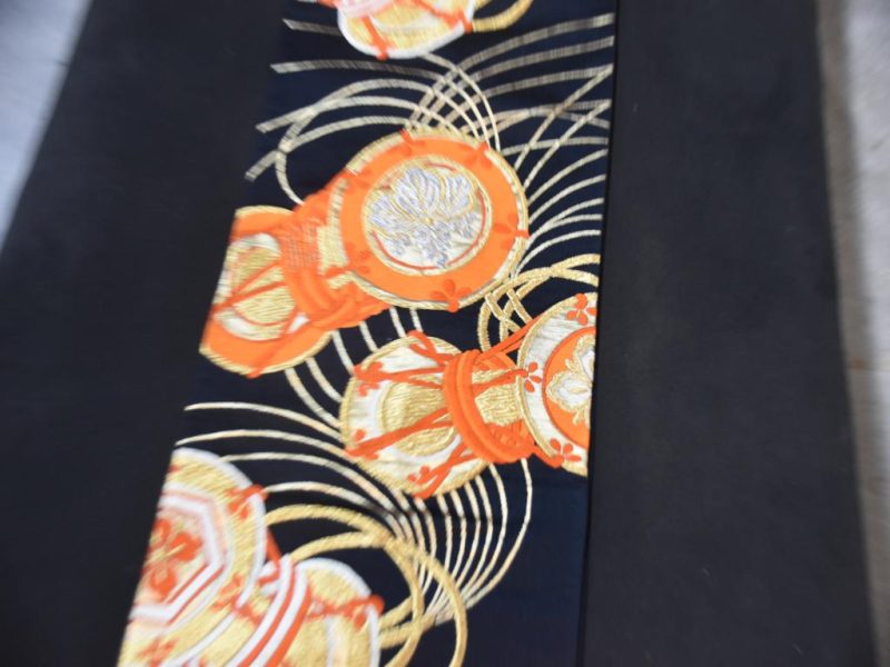 Japanese Brocade Obi - Image 9