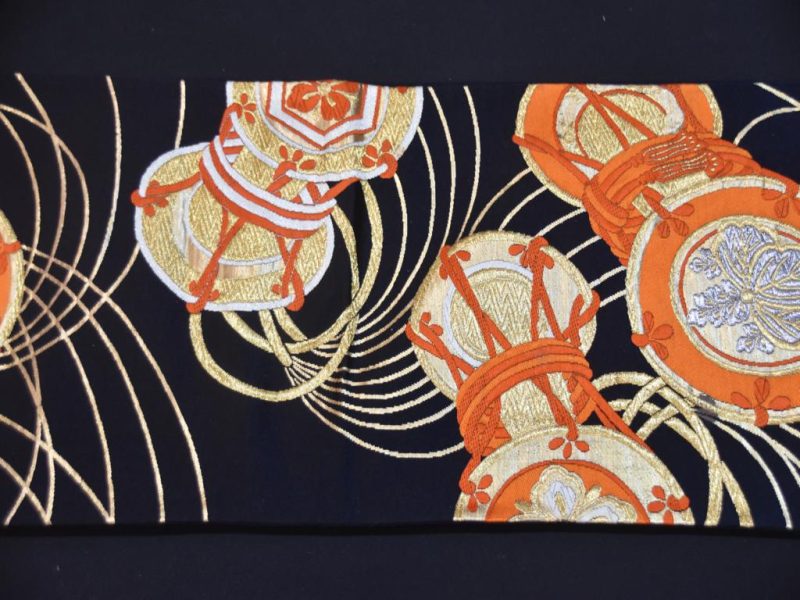 Japanese Brocade Obi - Image 8