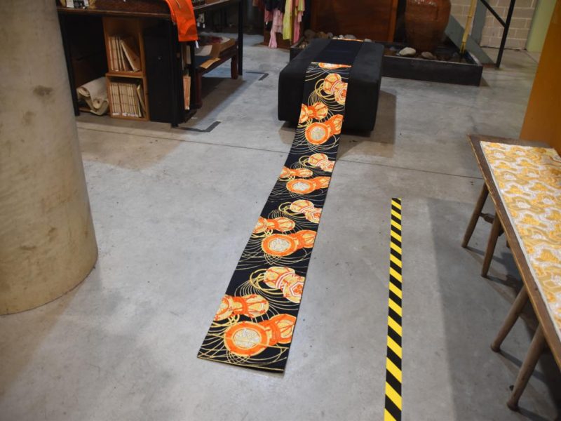 Japanese Brocade Obi - Image 5