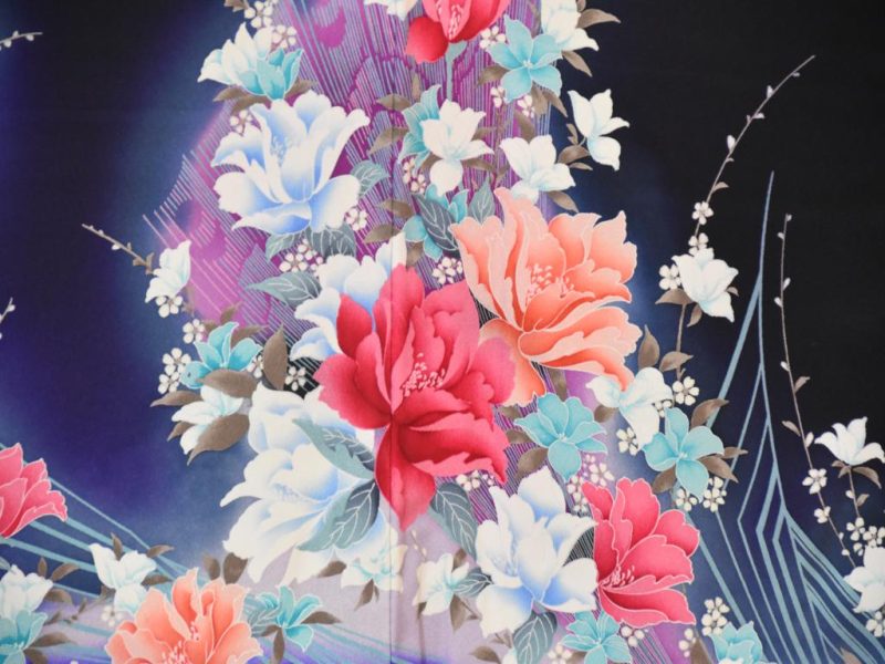 Silk Kimono from Japan - Image 2