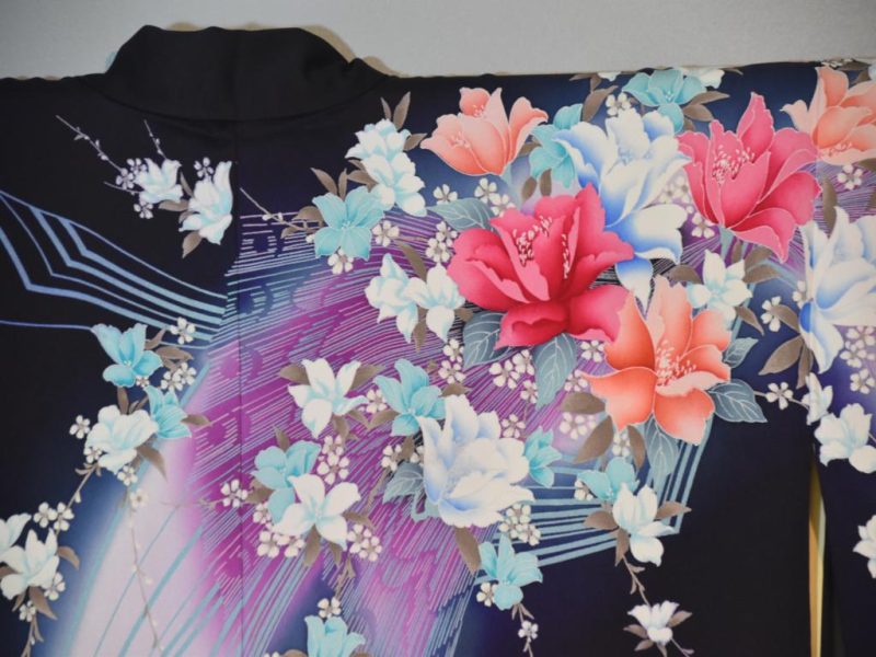 Silk Kimono from Japan - Image 11