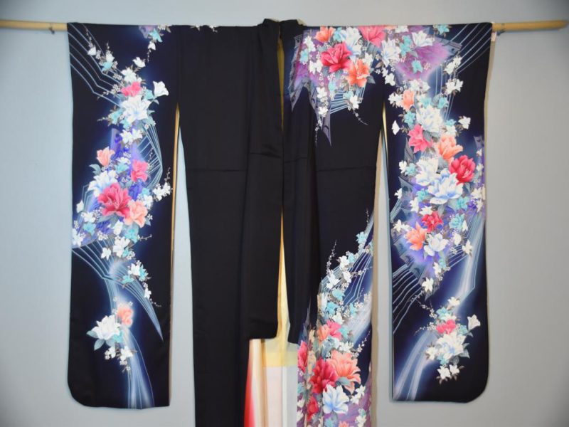 Silk Kimono from Japan - Image 5