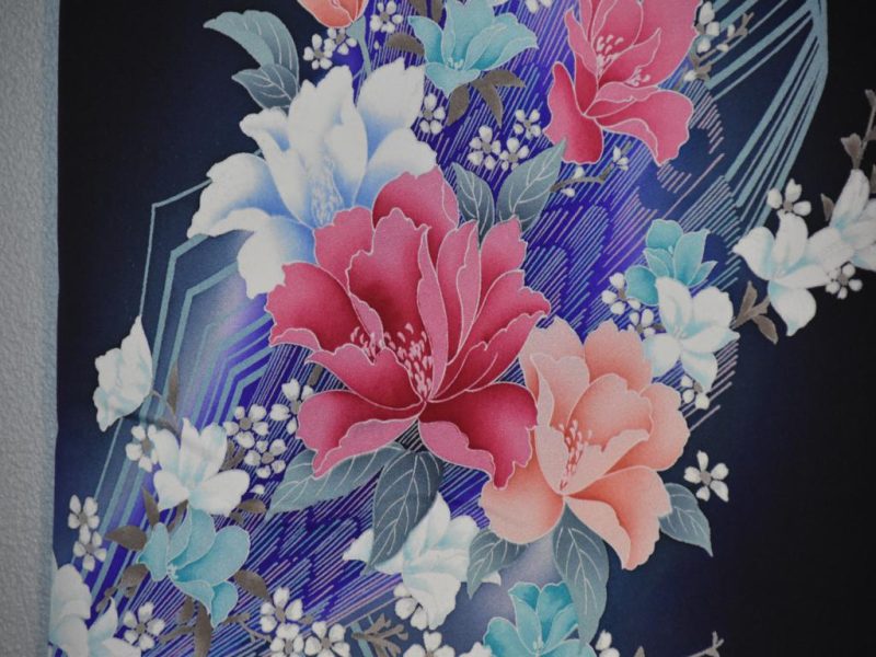 Silk Kimono from Japan - Image 4