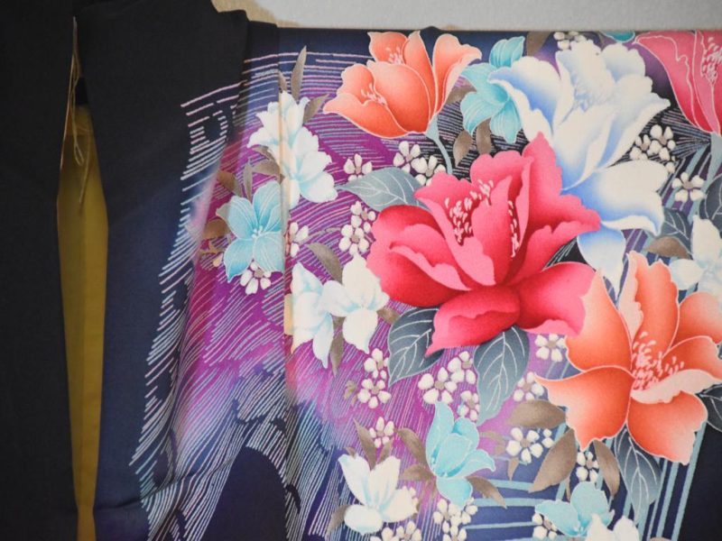 Silk Kimono from Japan - Image 3