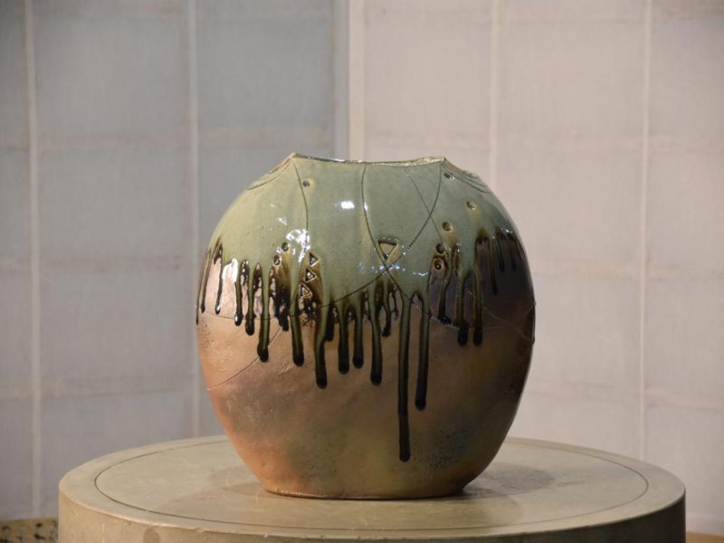 Pottery Vase from Japan