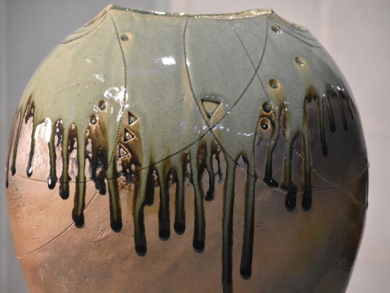 Pottery Vase from Japan - Image 2