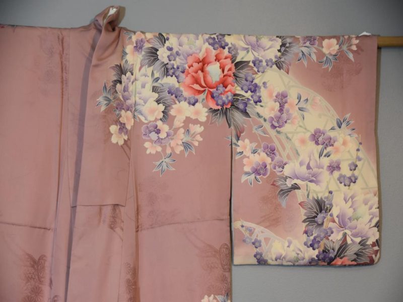 Silk Kimono from Japan - Image 6