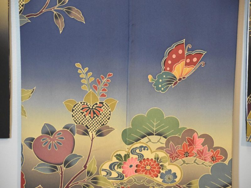 Silk Kimono from Japan - Image 2
