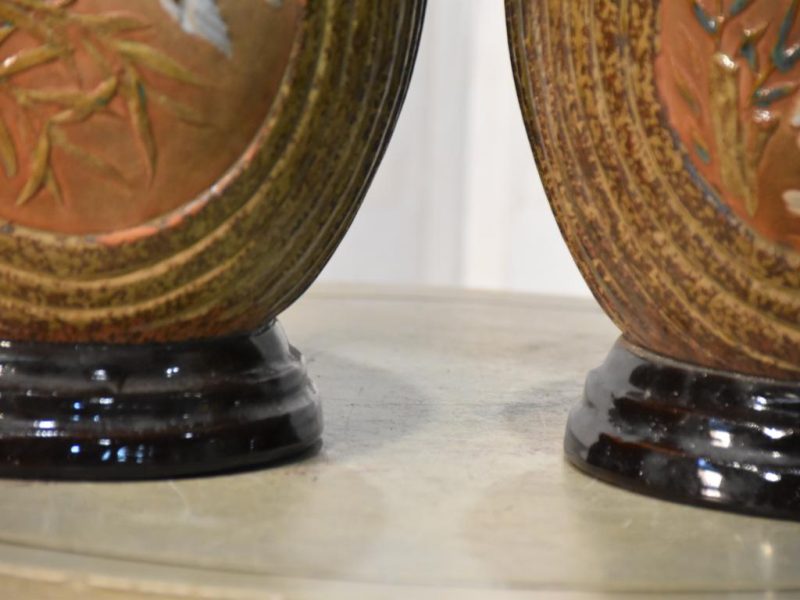 Pair of Pottery Hibachi - Image 6