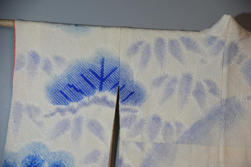 Japanese Vintage Shibori Furisode Kimono - Image 2