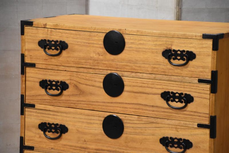 Japanese Isho Dansu Kimono Chest Width:880mm - Image 2