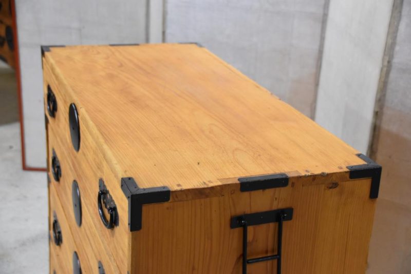 Japanese Isho Dansu Kimono Chest Width:880mm - Image 7
