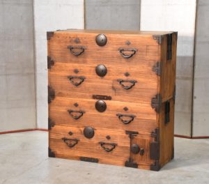 Antique Clothing Chest 2 Sections Width:1000mm