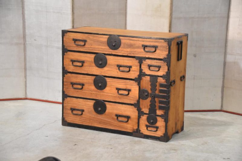 Antique Japanese Clothing Chest of Drawers Width:1065mm