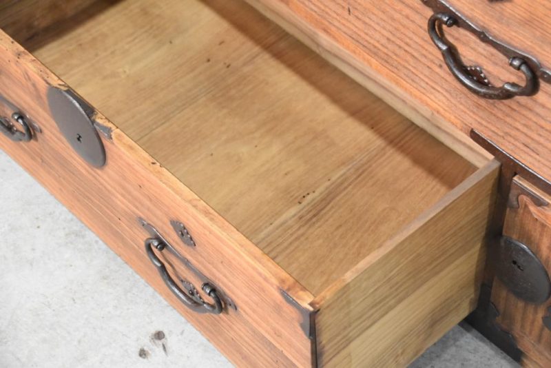 Antique Clothing Chest 2 Sections Width:1000mm - Image 10