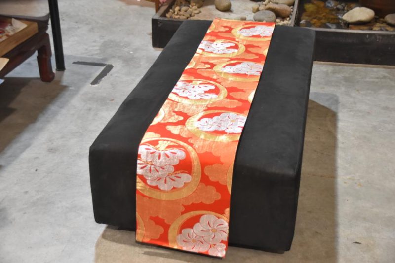 Vintage Japanese Obi Sash Table Runner