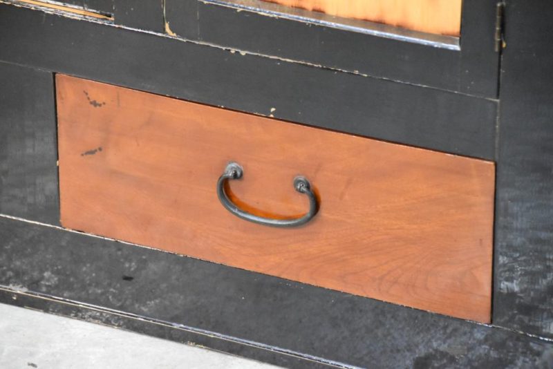 Japanese Black Lacquered Sideboard Width:1820mm - Image 13