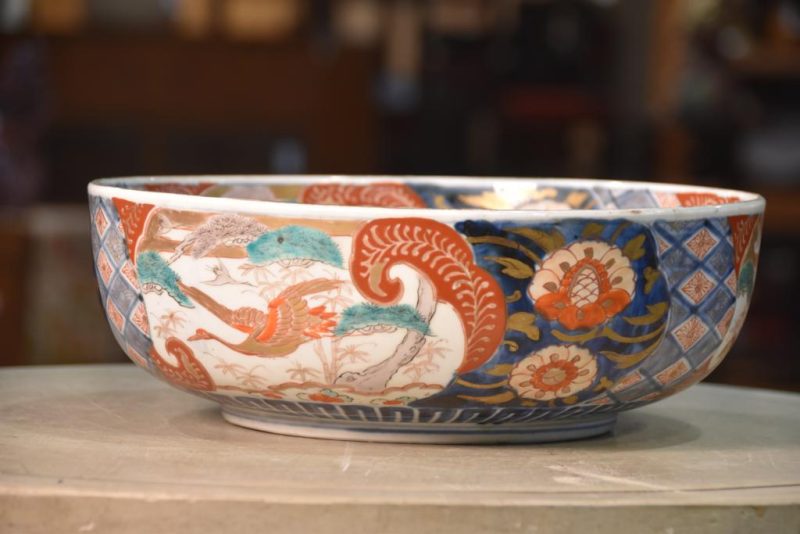 Japanese Imari Ceramic Bowl - Image 8