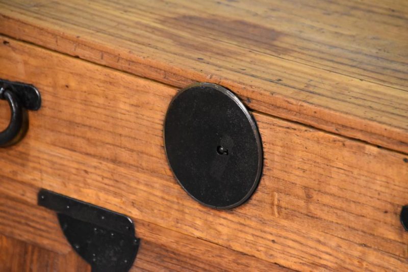 Antique Tokyo Region Merchant Chest Width:775mm - Image 9