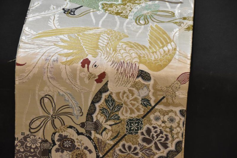 Japanese Maru Obi Sash Table Runner - Image 2
