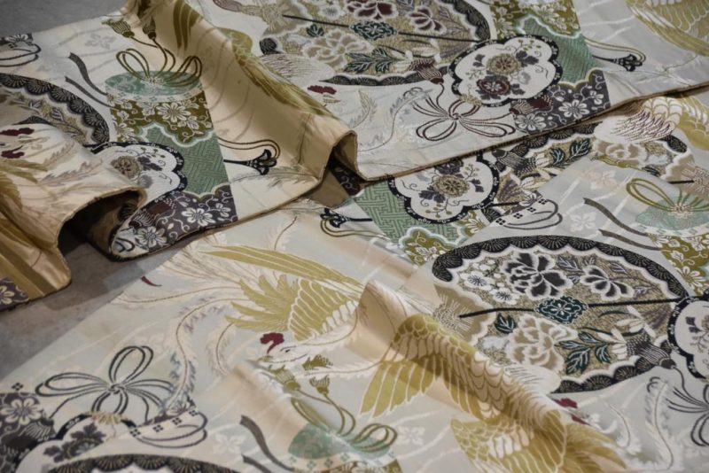 Japanese Maru Obi Sash Table Runner - Image 3