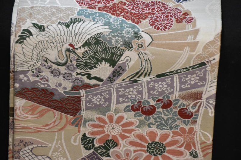 Japanese Maru Obi Sash Table Runner - Image 2