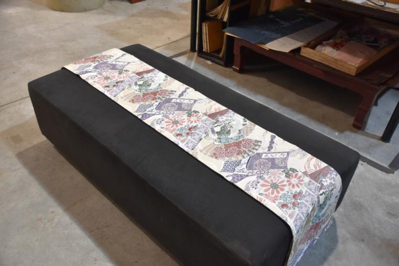 Japanese Maru Obi Sash Table Runner - Image 5