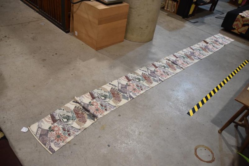 Japanese Maru Obi Sash Table Runner - Image 4