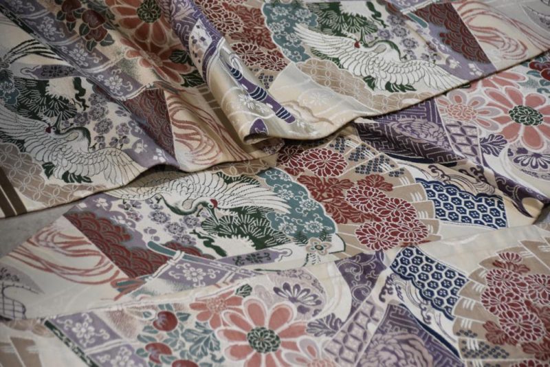 Japanese Maru Obi Sash Table Runner - Image 8