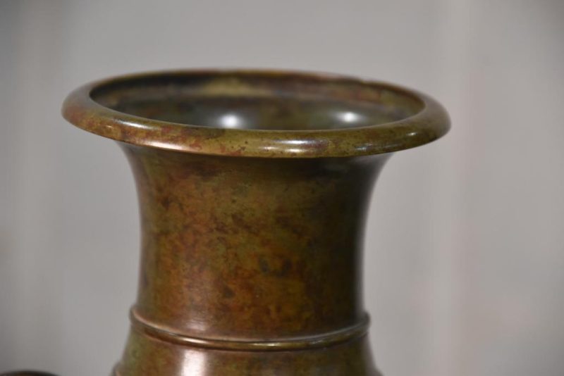 Japanese Bronze Vase - Image 7