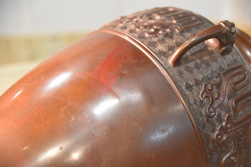 Japanese Bronze Vase - Image 5