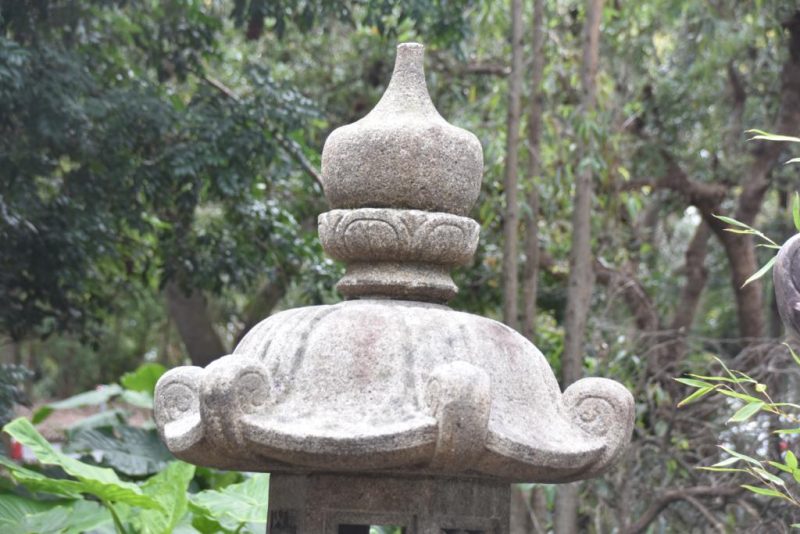Antique Garden Lantern from Kyoto Height:2200mm - Image 2