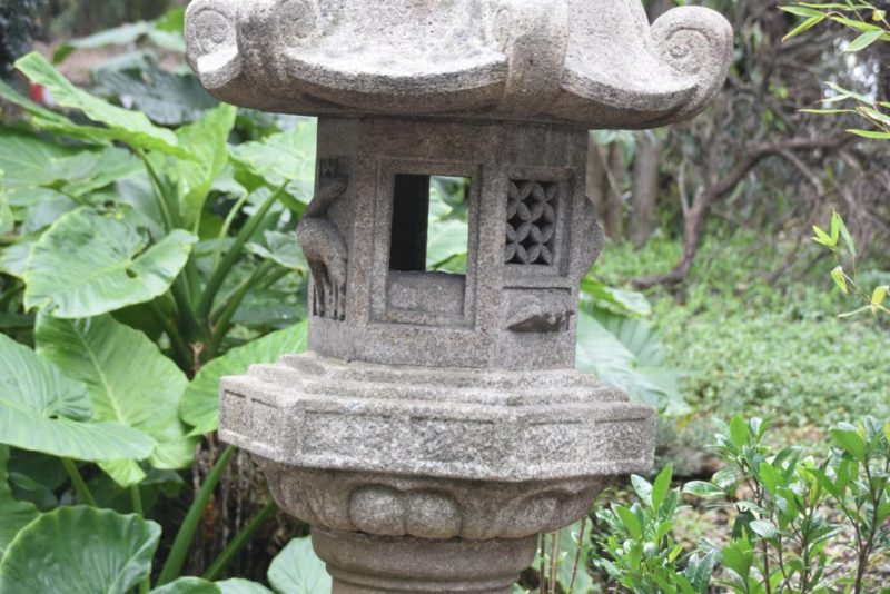 Antique Garden Lantern from Kyoto Height:2200mm - Image 8