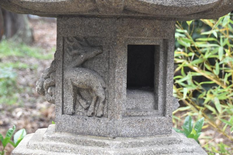 Antique Garden Lantern from Kyoto Height:2200mm - Image 5