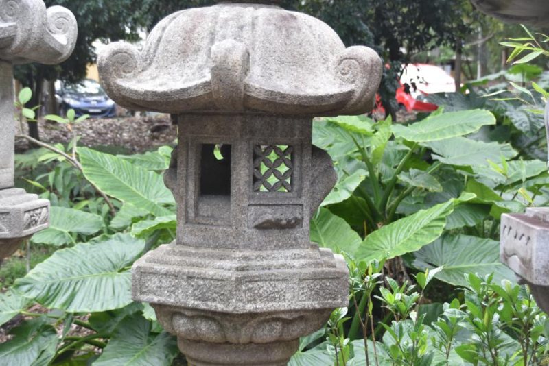 Antique Garden Lantern from Kyoto Height:2200mm - Image 3